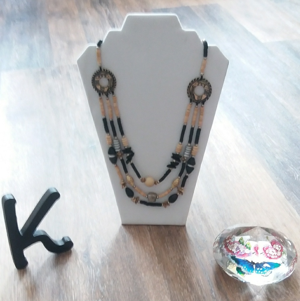 beaded necklace